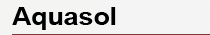 Aquasol